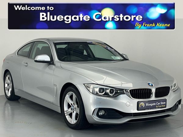 BMW 4-Series Coupe, Petrol, 2016, Silver