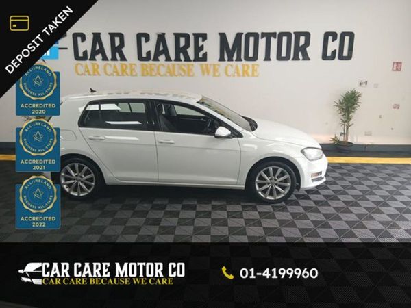 Volkswagen Golf Hatchback, Petrol, 2014, White