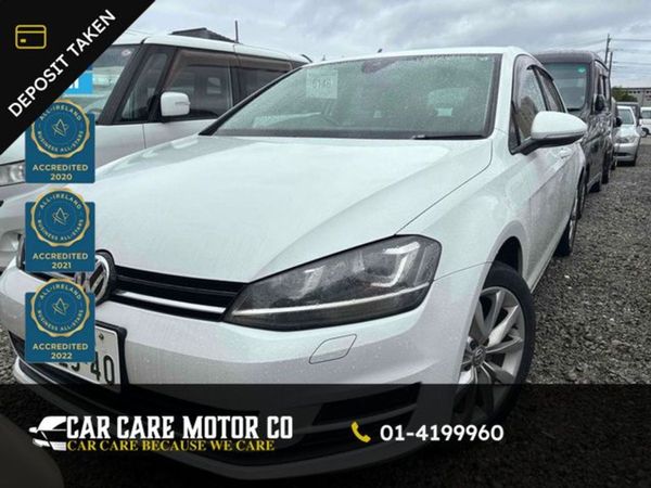 Volkswagen Golf Hatchback, Petrol, 2017, White