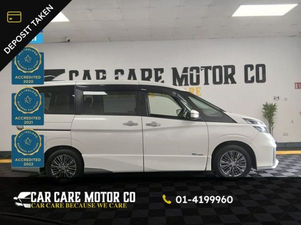 Nissan Serena MPV, Hybrid, 2017, White