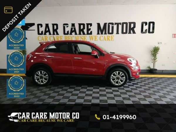 Fiat 500X SUV, Petrol, 2016, Red