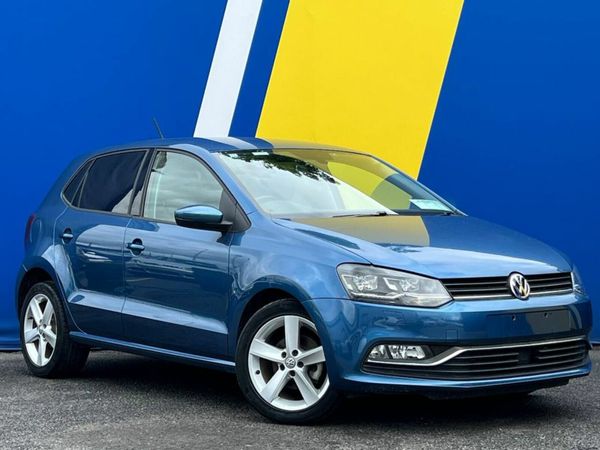 Volkswagen Polo Hatchback, Petrol, 2017, Blue