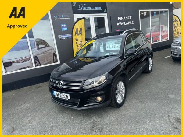 Volkswagen Tiguan Estate, Diesel, 2016, Black