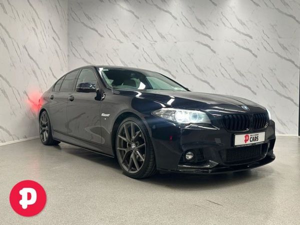 BMW 5-Series Saloon, Diesel, 2016, Black