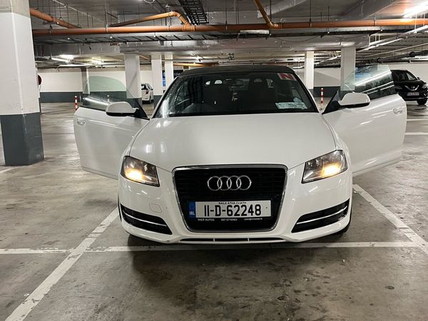 Audi A3 Convertible, Petrol, 2011, White