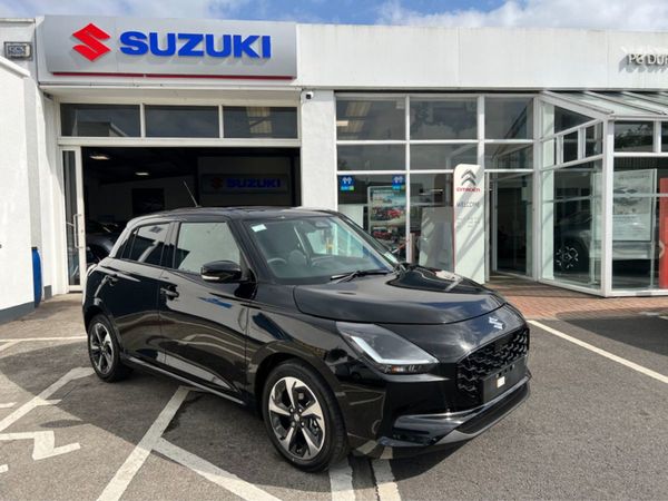 Suzuki Swift Hatchback, Petrol Hybrid, 2025, Black
