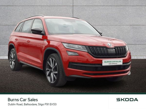 Skoda Kodiaq SUV, Diesel, 2018, Red