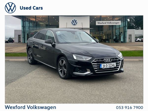 Audi A4 Saloon, Diesel, 2021, Black