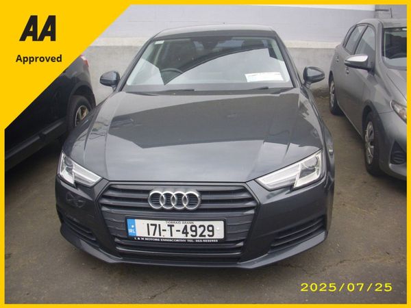 Audi A4 Saloon, Diesel, 2017, Grey