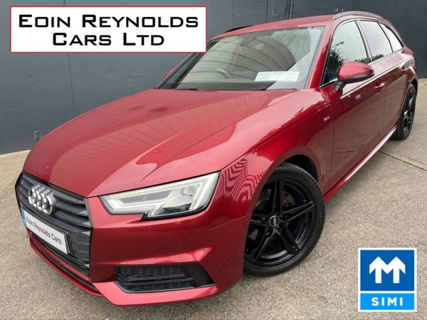 Audi A4 Estate, Diesel, 2017, Red