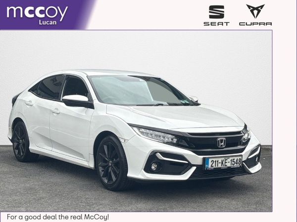 Honda Civic Hatchback, Petrol, 2021, White