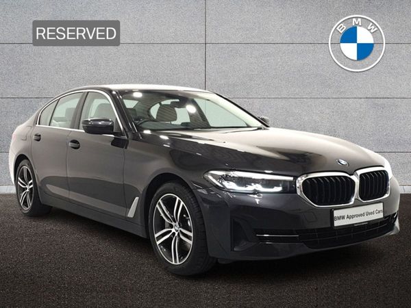 BMW 5-Series Saloon, Petrol Plug-in Hybrid, 2021, Grey
