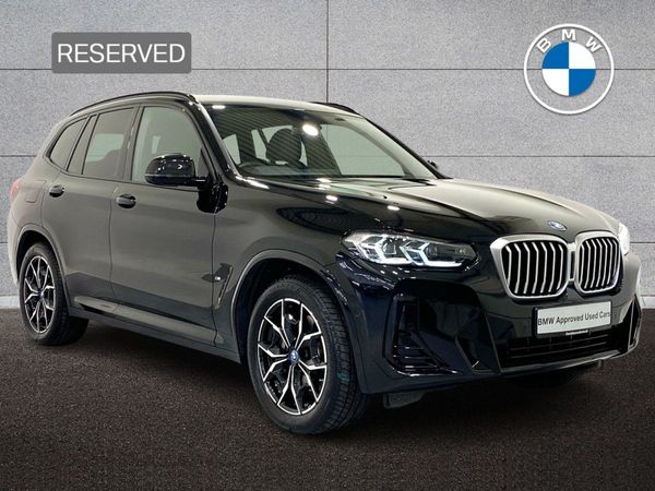 BMW X3 SUV, Petrol Plug-in Hybrid, 2024, Black