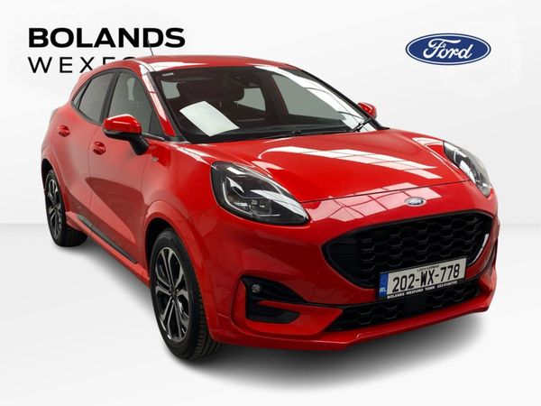 Ford Puma MPV, Petrol Hybrid, 2020, Red