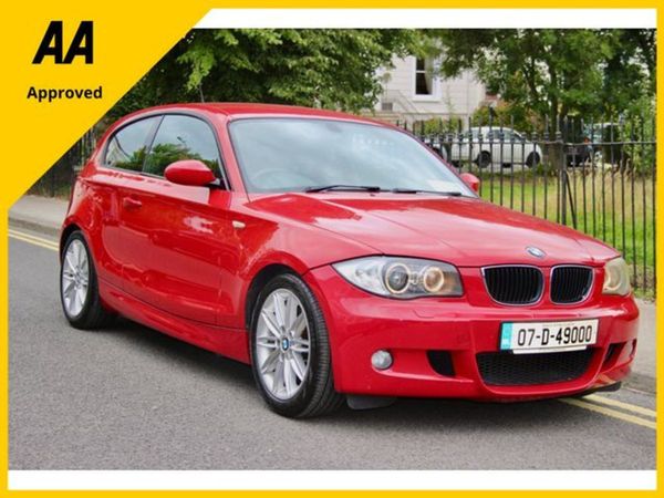 BMW 1-Series Hatchback, Petrol, 2007, Red