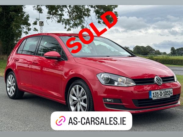 Volkswagen Golf Estate, Petrol, 2013, Red