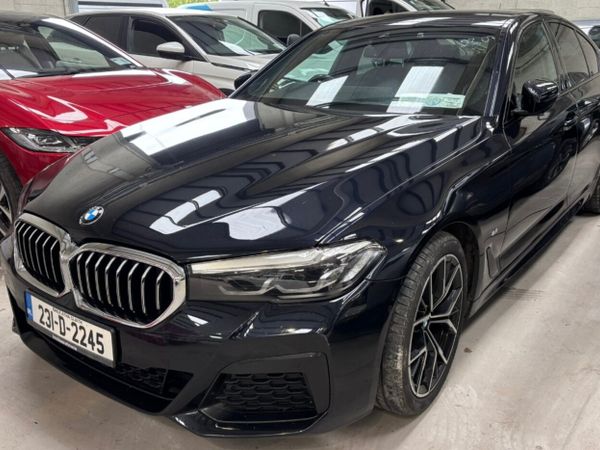 BMW 5-Series Saloon, Diesel, 2023, Black