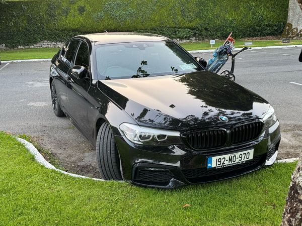 BMW 5-Series Saloon, Diesel, 2019, Black