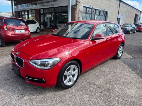 BMW 1-Series Hatchback, Petrol, 2015, Red