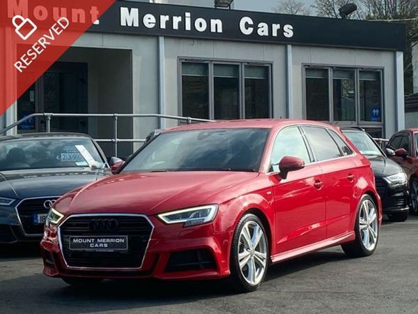 Audi A3 Hatchback, Petrol, 2019, Red