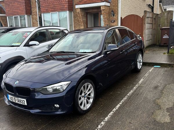 BMW 3-Series Saloon, Diesel, 2014, Blue