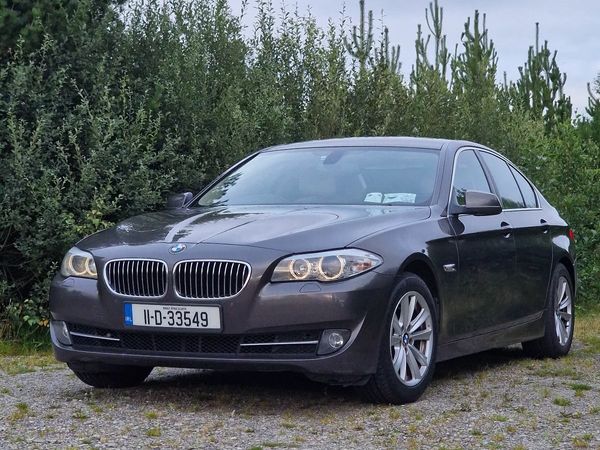 BMW 5-Series Saloon, Diesel, 2011, Brown