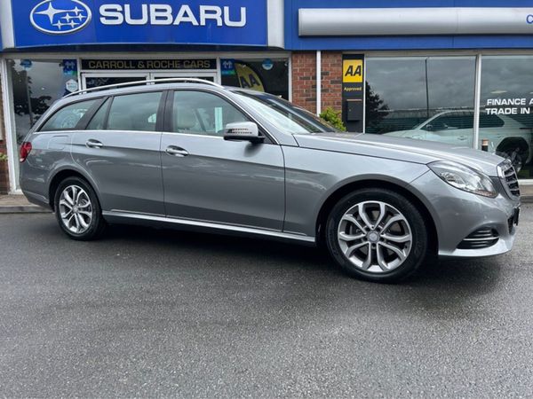 Mercedes-Benz E-Class Estate, Diesel Hybrid, 2014, Silver