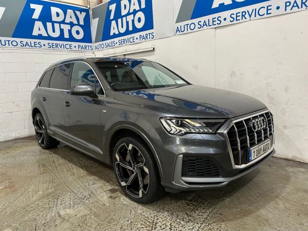 Audi Q7 Estate, Petrol Plug-in Hybrid, 2021, Grey