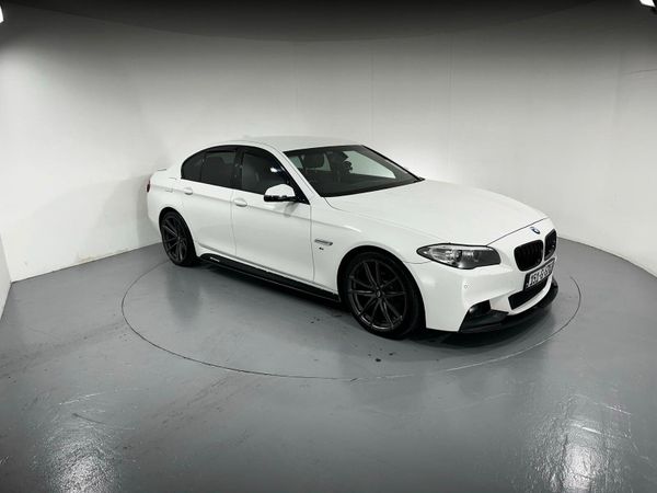 BMW 5-Series Saloon, Diesel, 2015, White