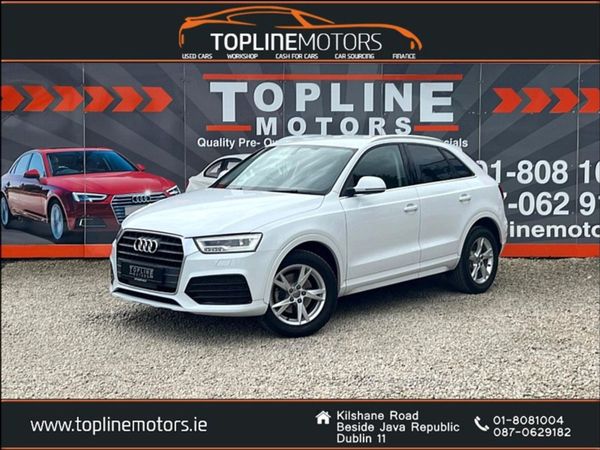 Audi Q3 SUV, Petrol, 2017, White