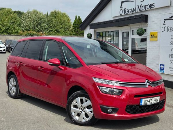 Citroen Grand C4 Picasso MPV, Diesel, 2016, Red