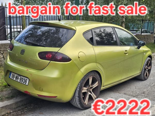 SEAT Leon Hatchback, Petrol, 2009, Yellow