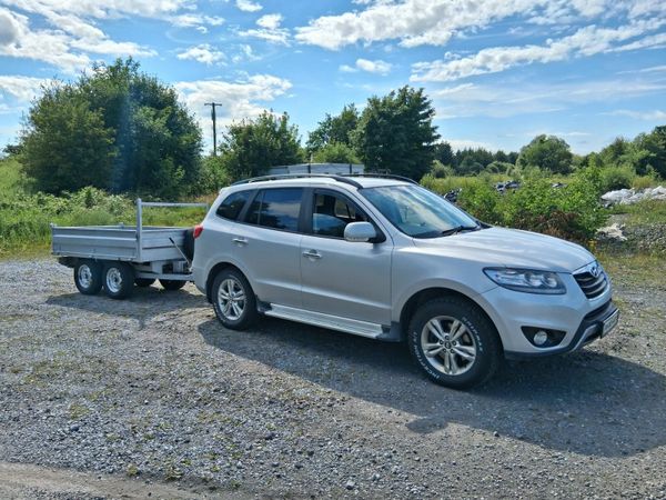 Hyundai Santa Fe SUV, Diesel, 2012, Silver