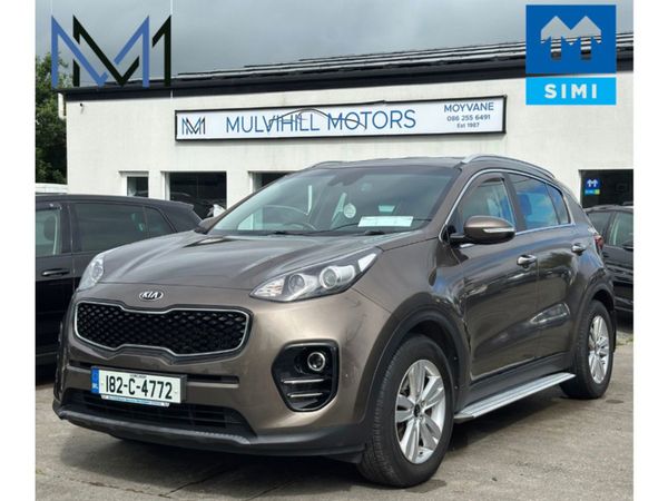 Kia Sportage MPV, Diesel, 2018, Brown