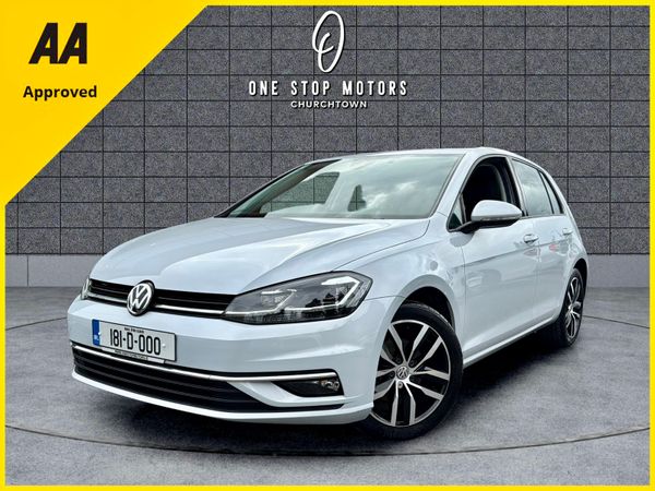 Volkswagen Golf Hatchback, Petrol, 2017, White
