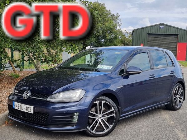 Volkswagen Golf Hatchback, Diesel, 2014, Blue