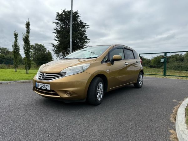 Nissan Note MPV, Petrol, 2013, Gold