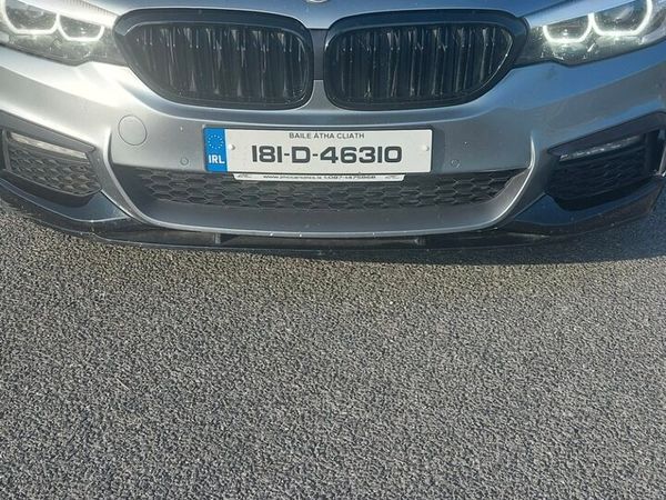 BMW 5-Series Saloon, Diesel, 2018, Blue