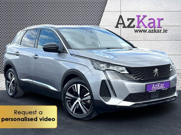 Peugeot 3008 SUV, Petrol Plug-in Hybrid, 2022, Grey