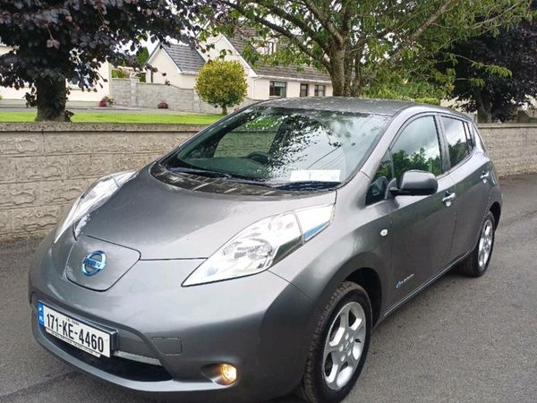 Nissan Leaf Hatchback, Electric, 2017, Grey