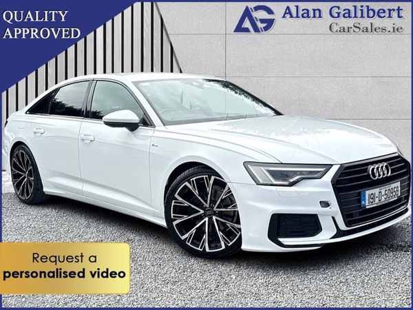Audi A6 Saloon, Diesel, 2019, White