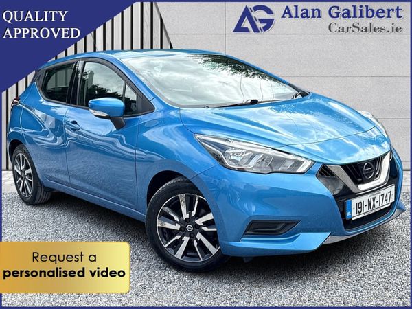 Nissan Micra Hatchback, Petrol, 2019, Blue