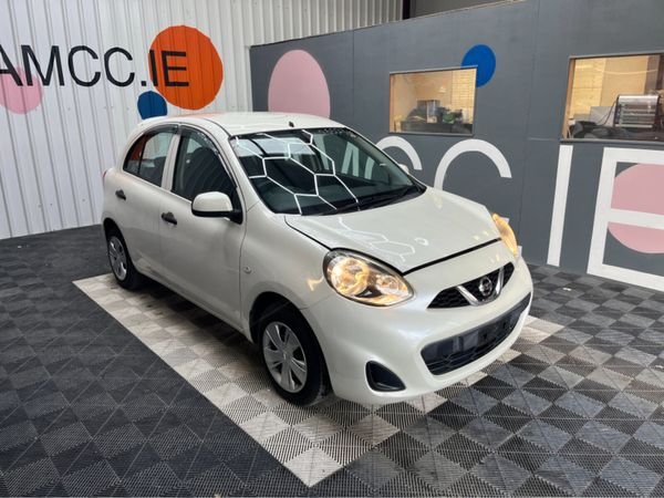 Nissan March Hatchback, Petrol, 2017, White