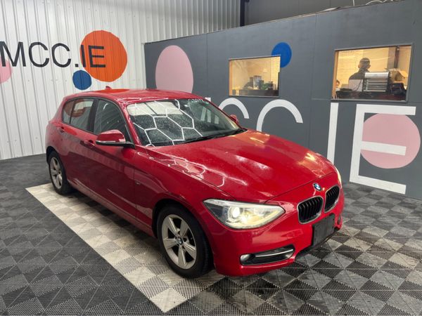 BMW 1-Series Hatchback, Petrol, 2014, Red