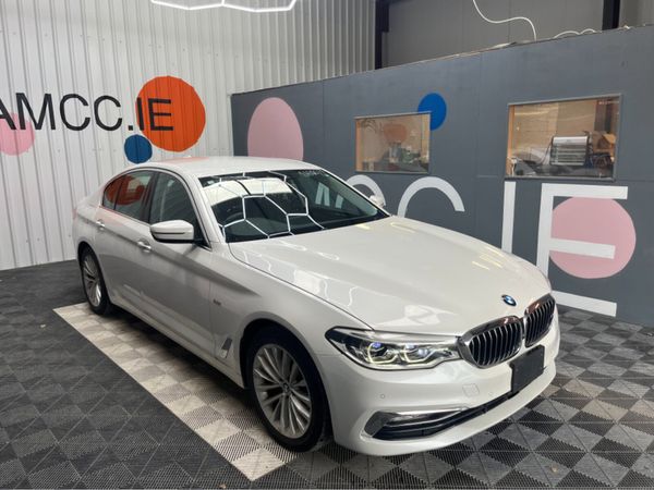 BMW 5-Series Saloon, Diesel, 2017, White