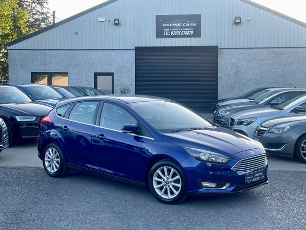 Ford Focus Hatchback, Diesel, 2015, Blue