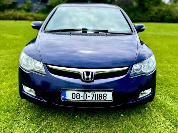 Honda Civic Saloon, Petrol Hybrid, 2008, Blue