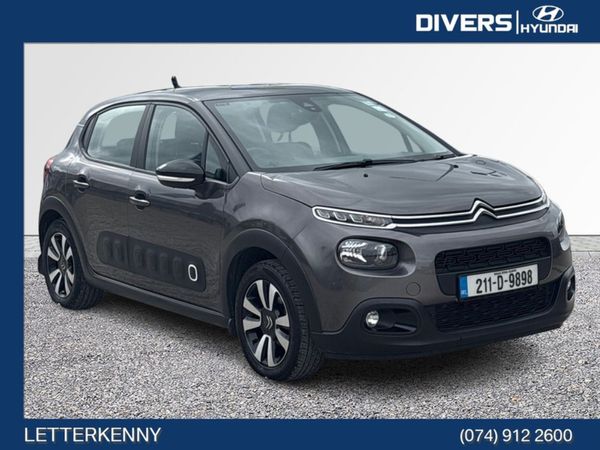 Citroen C3 Hatchback, Petrol, 2021, Grey
