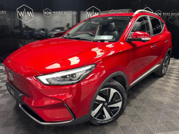 MG ZS Hatchback, Electric, 2023, Red