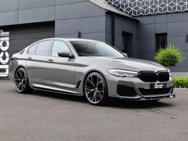 BMW 5-Series , Diesel Hybrid, 2022, Grey